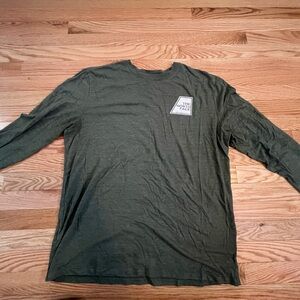 The North Face Olive Long Sleeve Tee